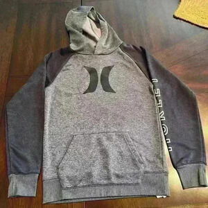 NIKE Hurley Nike Dri-fit Grey Hoodie Size L Excellent Condition